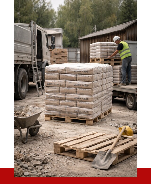 Купить цемент М400 в Чехове от 4270 р. с доставкой | ПРОНЕРУДЧхв