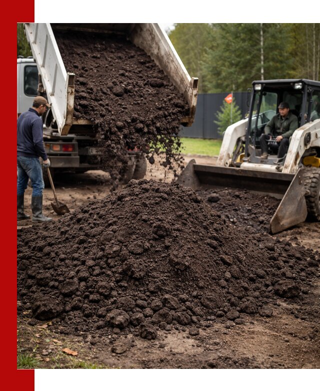 Плодородный грунт с доставкой в Чехове для садов и огородов