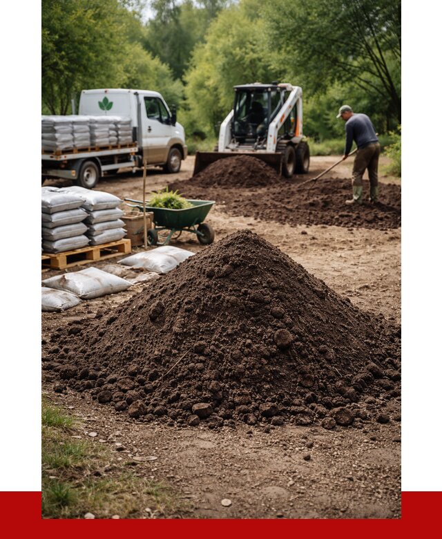 Грунт для озеленения с доставкой в Чехове от 1830 р. | ПРОНЕРУДЧхв