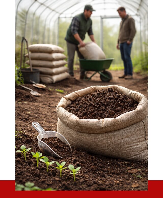 Грунт для теплицы в Чехове с доставкой от 1525 р. | ПРОНЕРУДЧхв