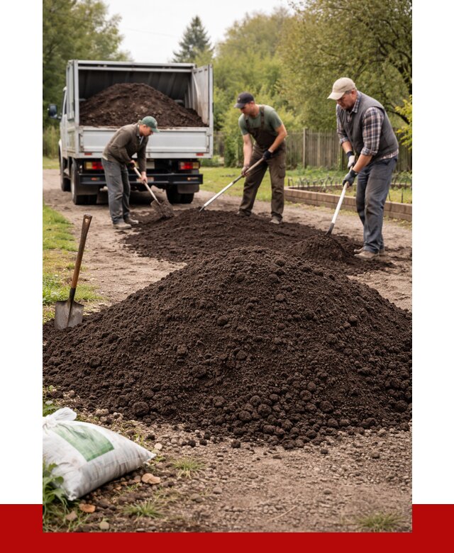 Купить землю для огорода в Чехове от 3253 р./куб | ПРОНЕРУДЧхв