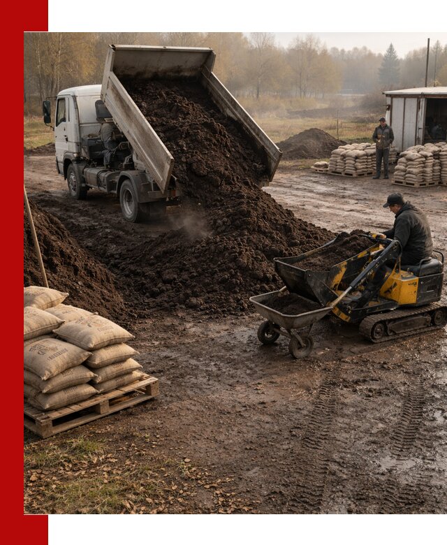 Кислый торф в доставке по выгодным ценам в Чехове