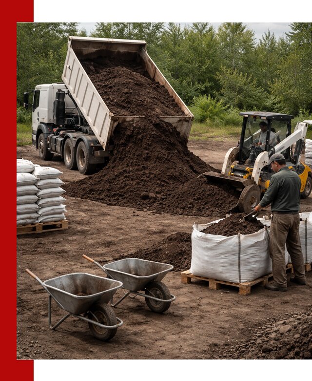 Доставка и продажа торфогрунта в Чехове оптом и в розницу