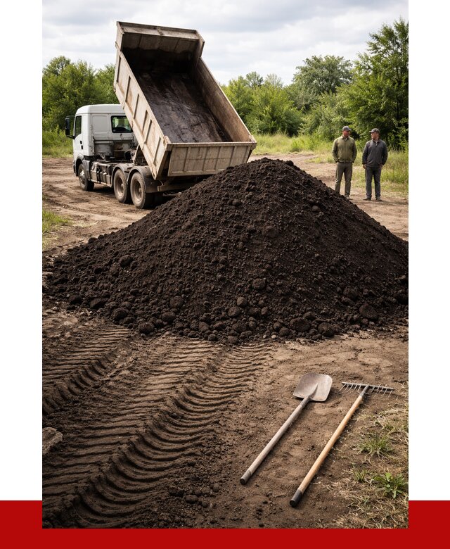 Купить чернозем навалом в Чехове от 1220 р. за куб | ПРОНЕРУДЧхв