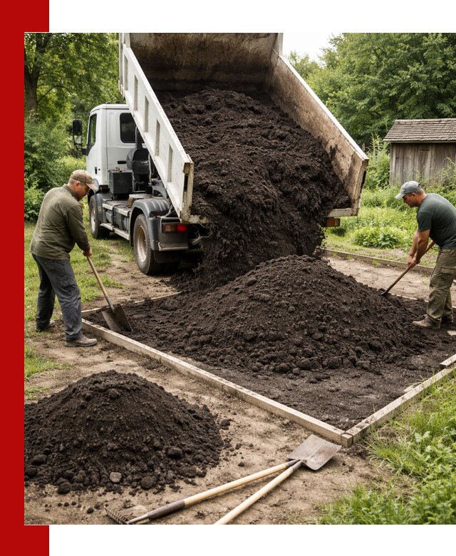 Купить чистый чернозем для огорода с доставкой в Чехове