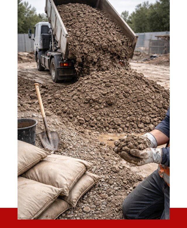 Купить глина для засыпки в Чехове от 1220 р. за куб | ПРОНЕРУДЧхв