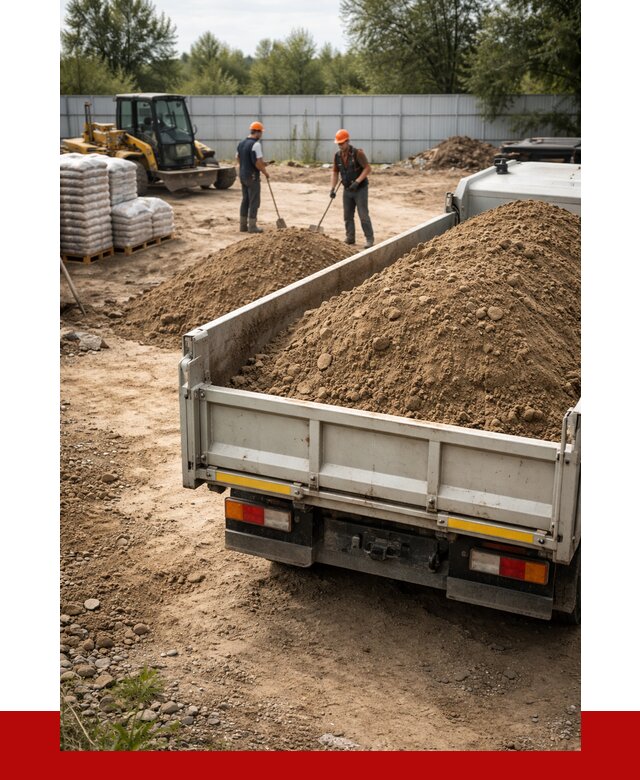 Супесь с доставкой в Чехове от 2491 р. за куб | ПРОНЕРУДЧхв