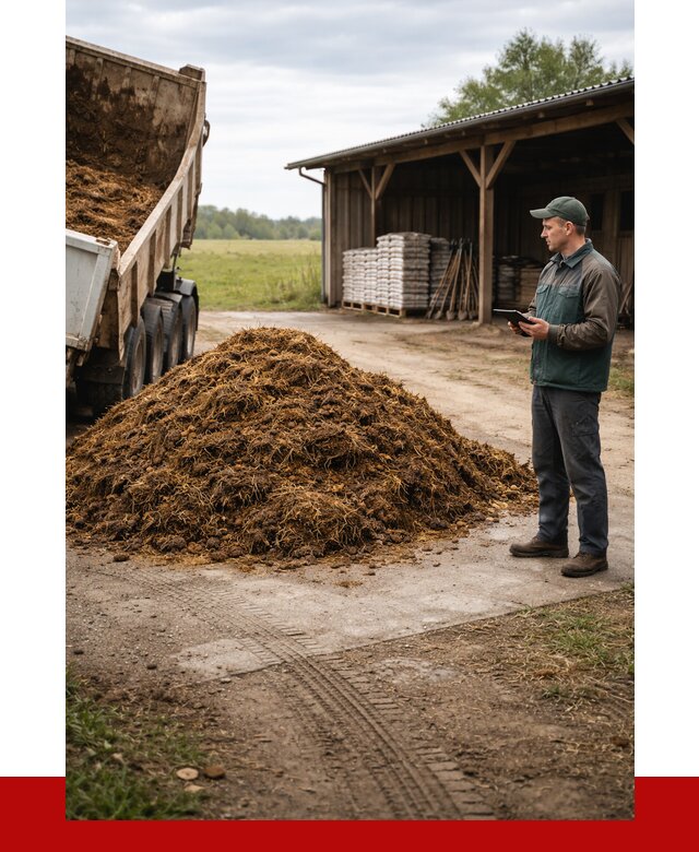 Купить навоз с доставкой в Чехове от 1220 р. за куб | ПРОНЕРУДЧхв