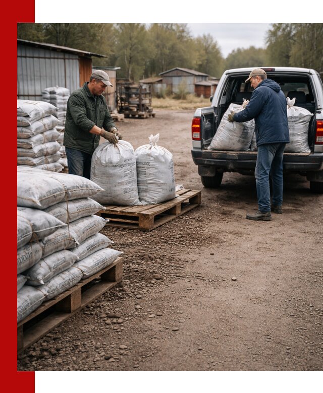 Купить конский навоз в мешках с доставкой в Чехове