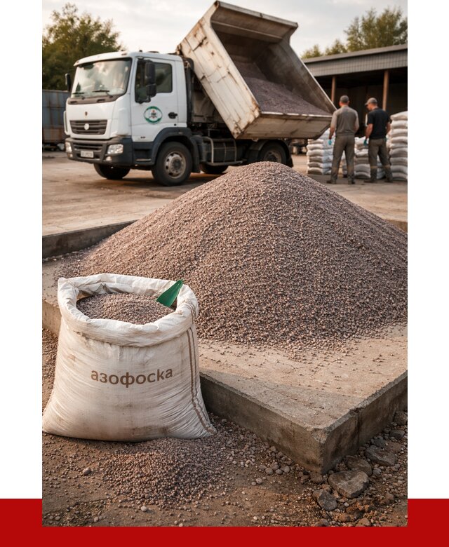 Купить азофоска в Чехове с доставкой от 1220 р. за куб | ПРОНЕРУДЧхв