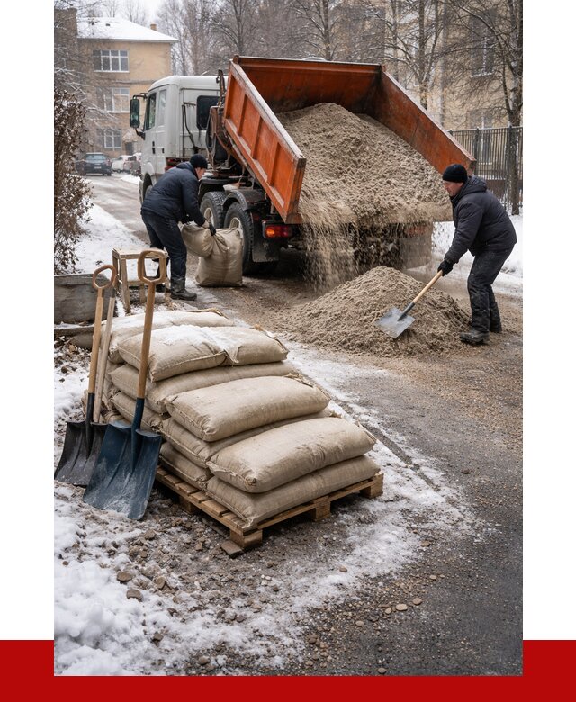 Противогололедные материалы оптом в Чехове от 4270 р. | ПРОНЕРУДЧхв