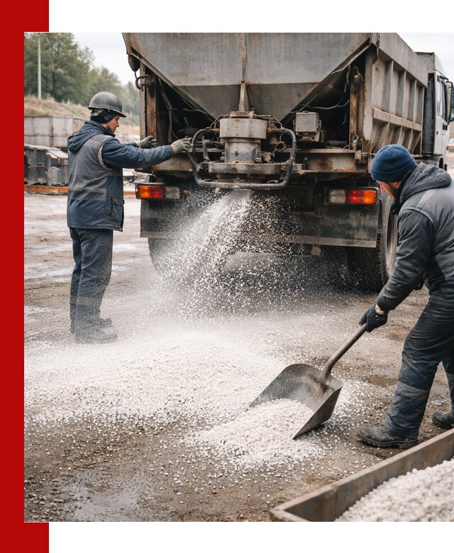 Доставка и продажа хлористого кальция в Чехове