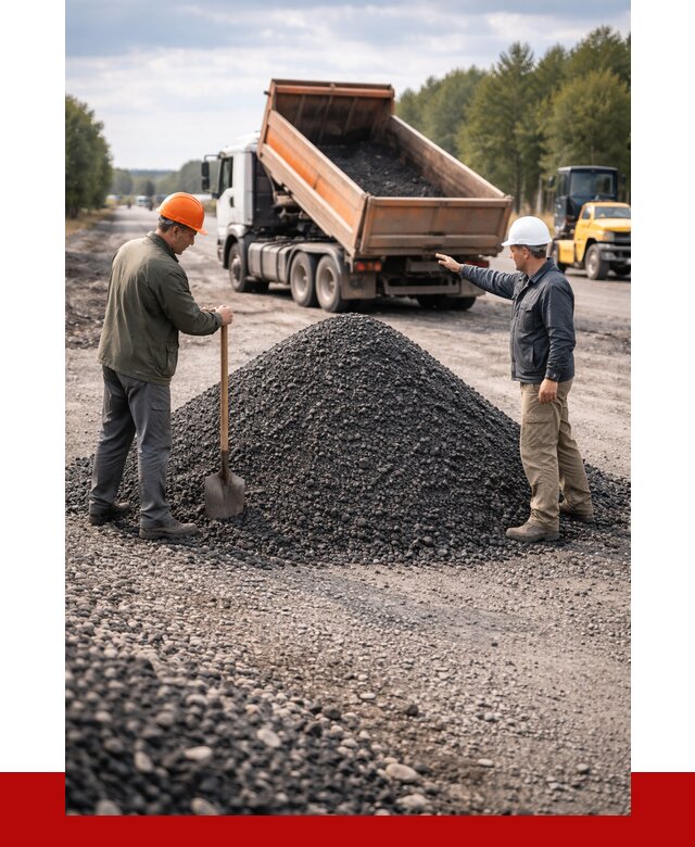 Купить асфальтовую крошку для дорог в Чехове от 4270 р. | ПРОНЕРУДЧхв