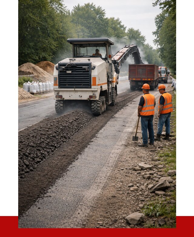 Фрезерованный асфальт в Чехове от 2237 р./куб. | ПРОНЕРУДЧхв