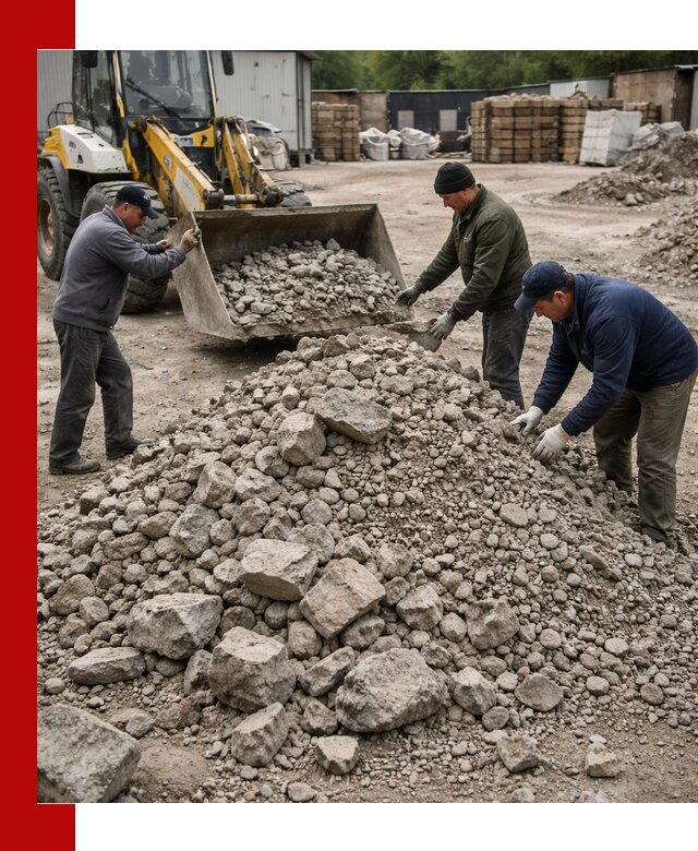 Демонтаж и вывоз бой бетона в Чехове