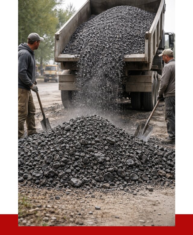 Дробленый асфальт в Чехове от 2847 р. с доставкой | ПРОНЕРУДЧхв