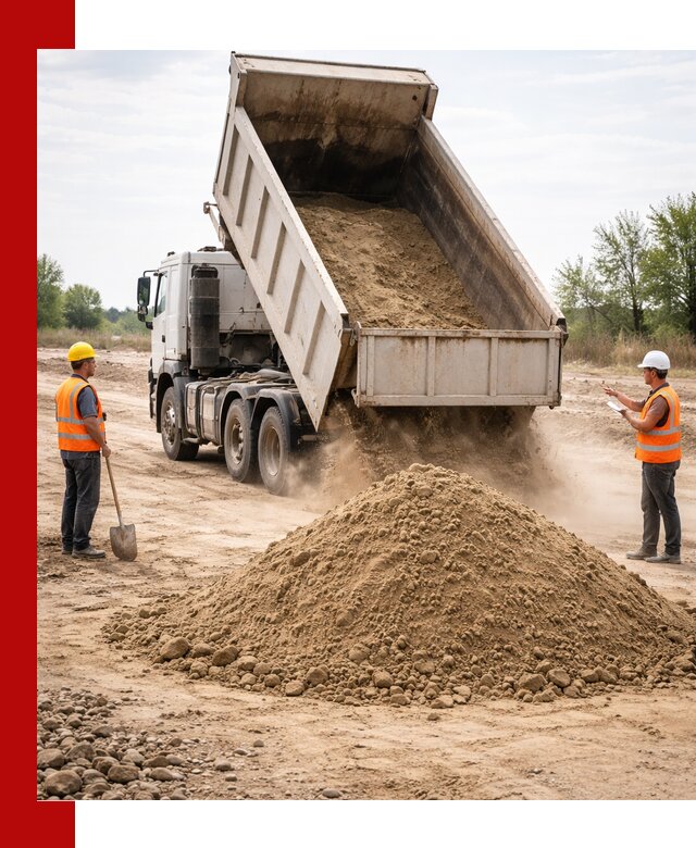 Доставка самосвалом 15 кубов в Чехове за город и по городу