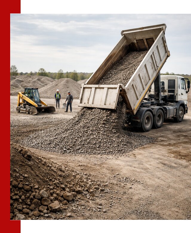 Доставка самосвалом 25 м³ в Чехове быстро и надежно