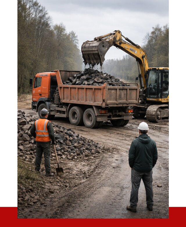 Вывоз асфальта в Чехове от 4575 р. самосвалом ПРОНЕРУДЧхв