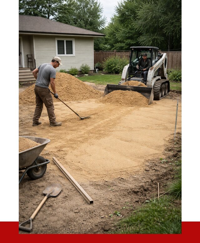 Отсыпка участка песком в Чехове, от 2542 р., ПРОНЕРУДЧхв