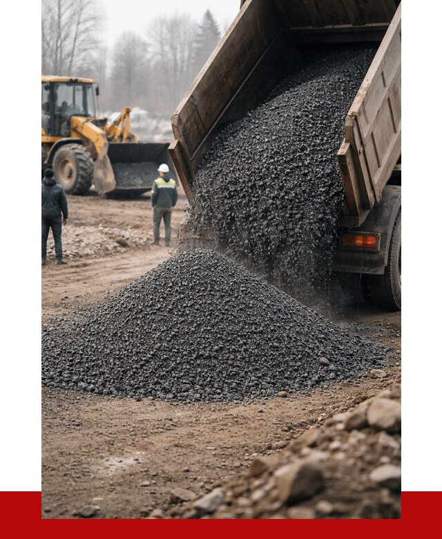 Асфальтовая крошка в Чехове с доставкой от 1830 р. | ПРОНЕРУДЧхв